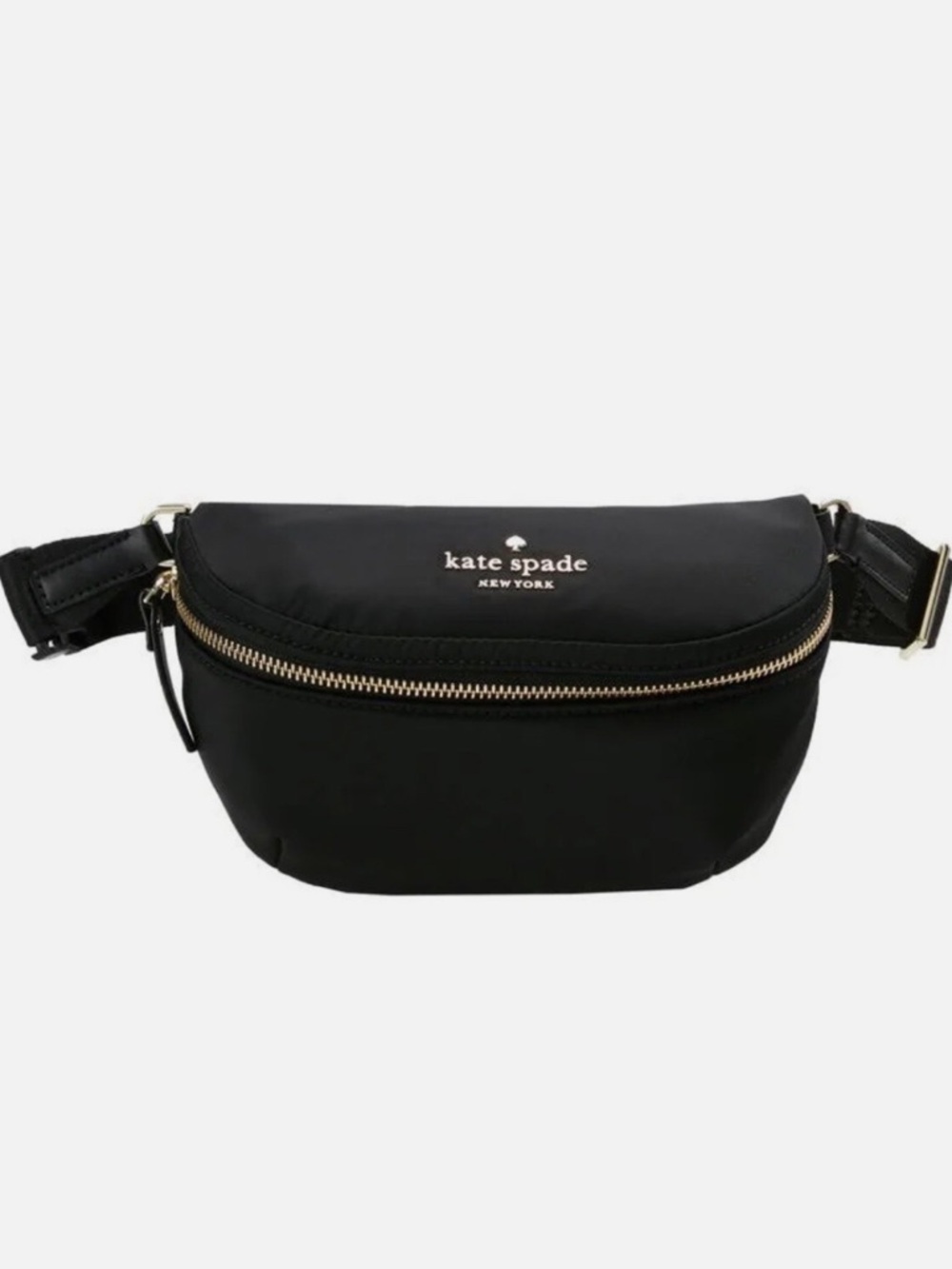 kate spade Black Nylon Waist Bag with Gold Hardware. Brand new!!